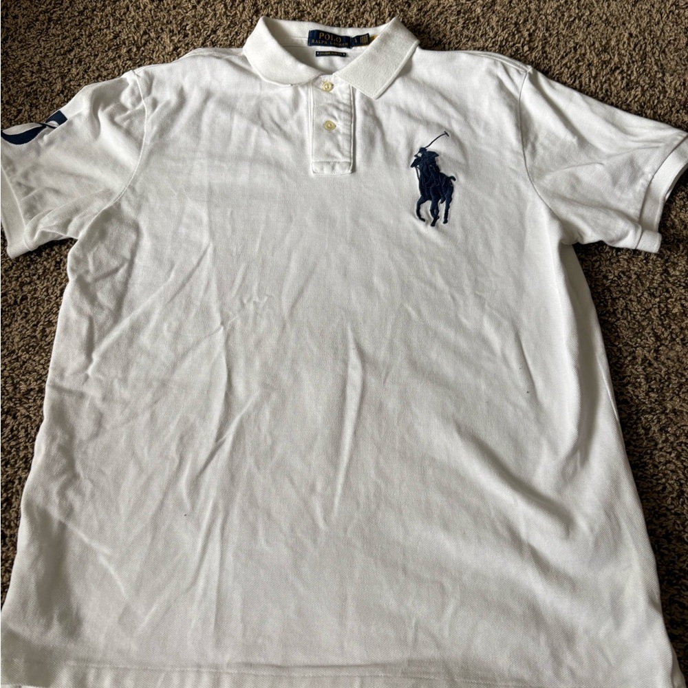 Polo by Ralph Lauren Men's White Polo Shirt